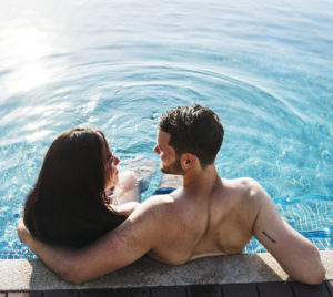 A couple on vacation