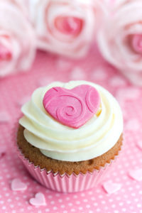 Valentine cupcake