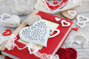 Valentine day decorations